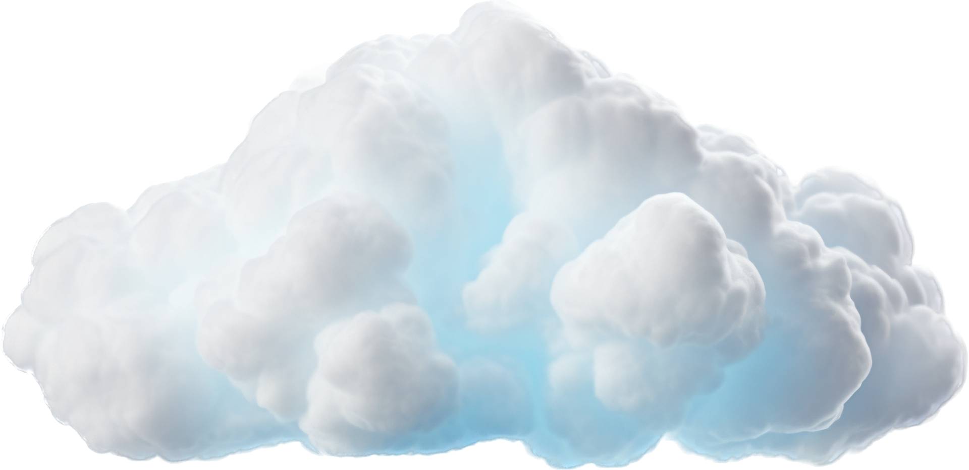 Cloud png with AI generated.