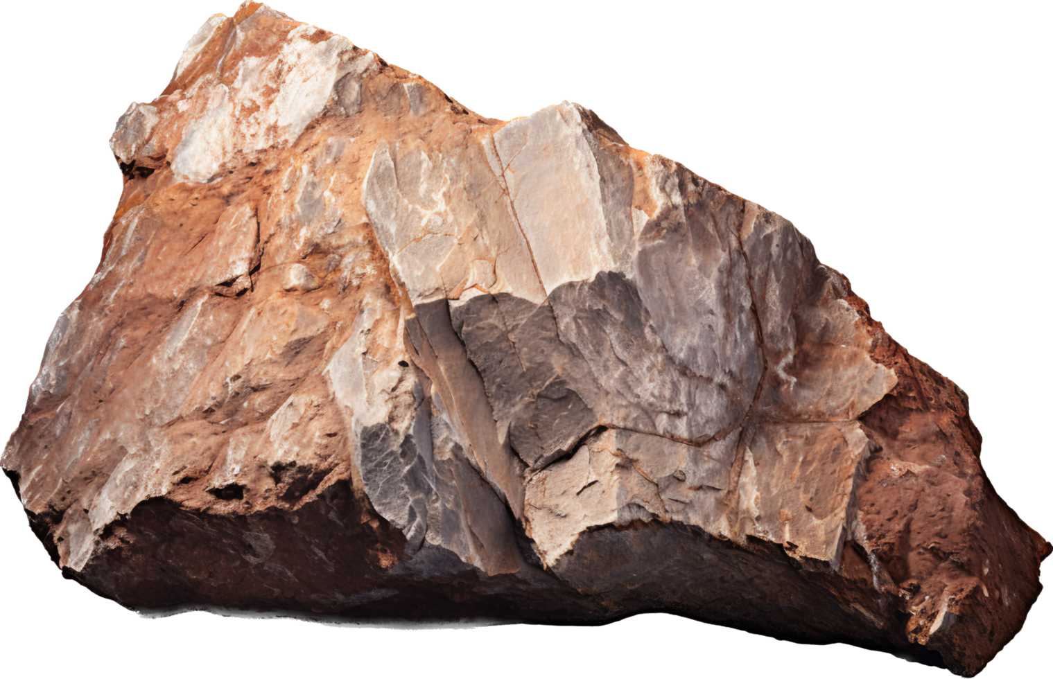 Obsidian rock with . png