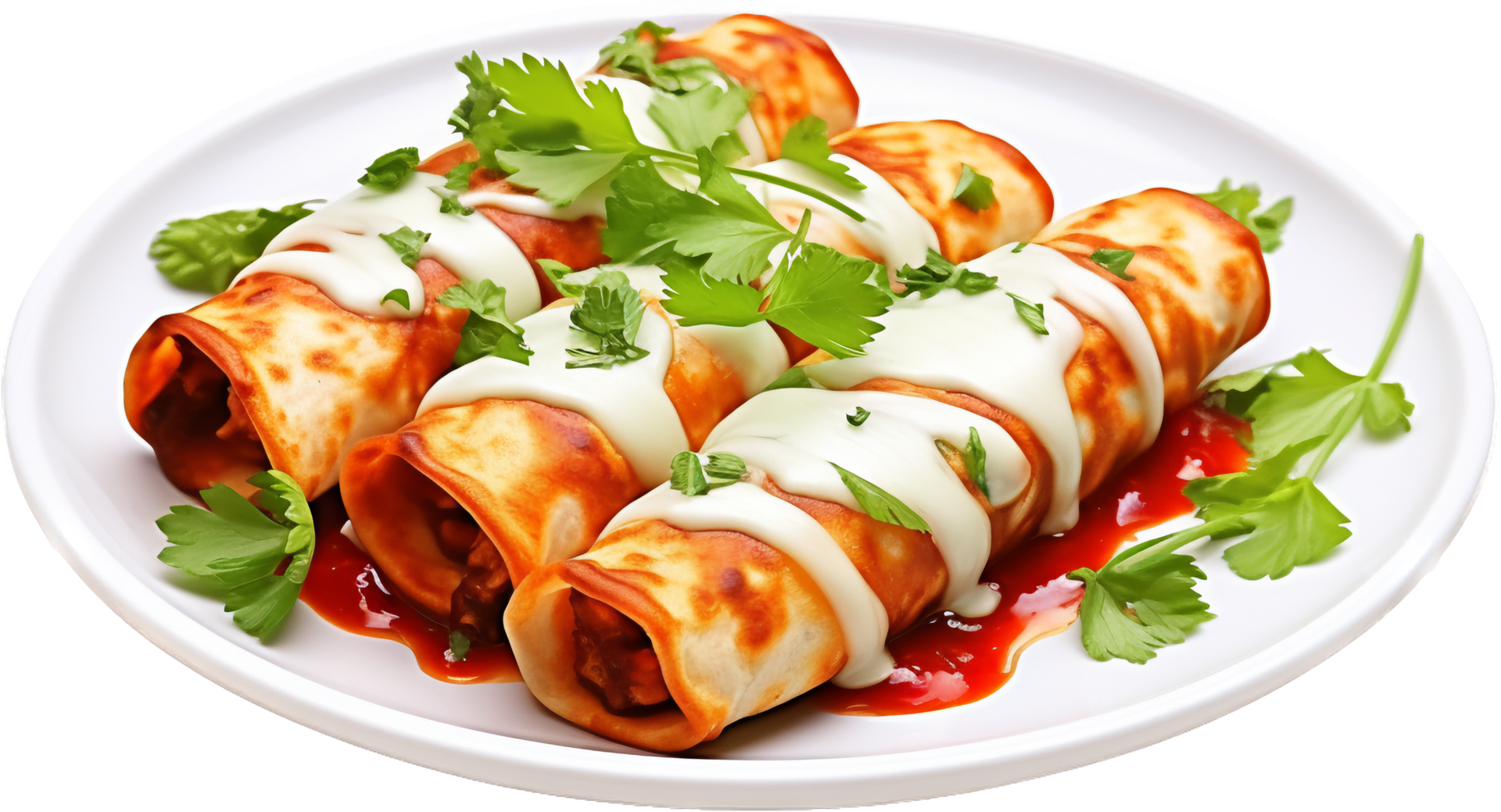 enchiladas png con ai generado. 26772529 PNG