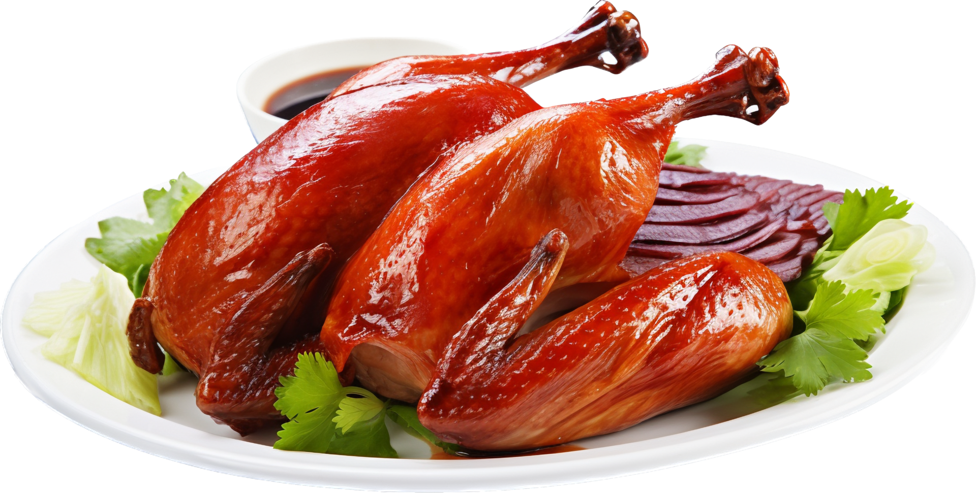 Peking duck png with AI generated.