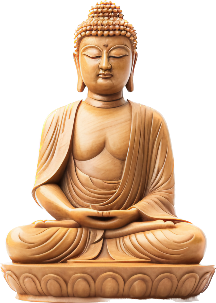 Buddha Statue with . png