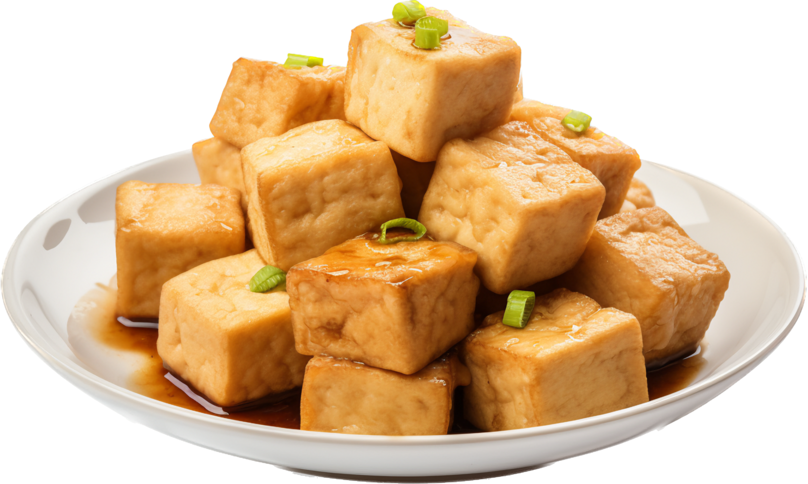 Stinky tofu png with AI generated.