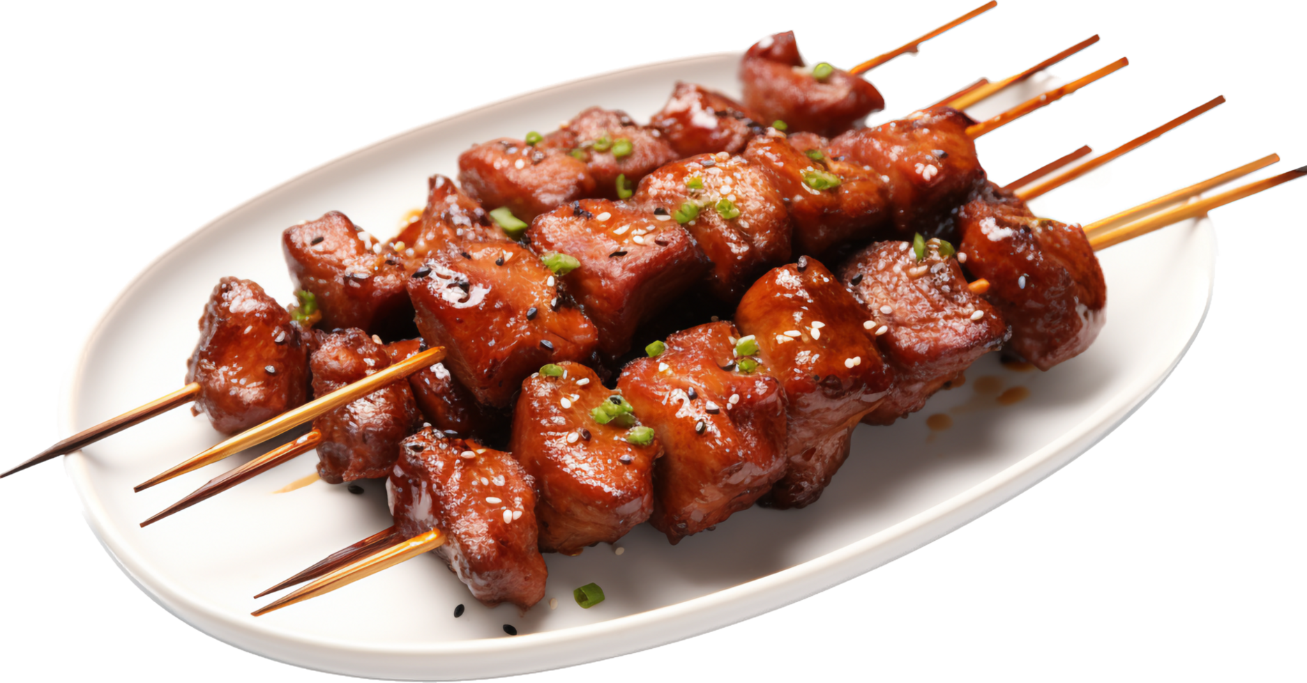 yakitori png com ai gerado.