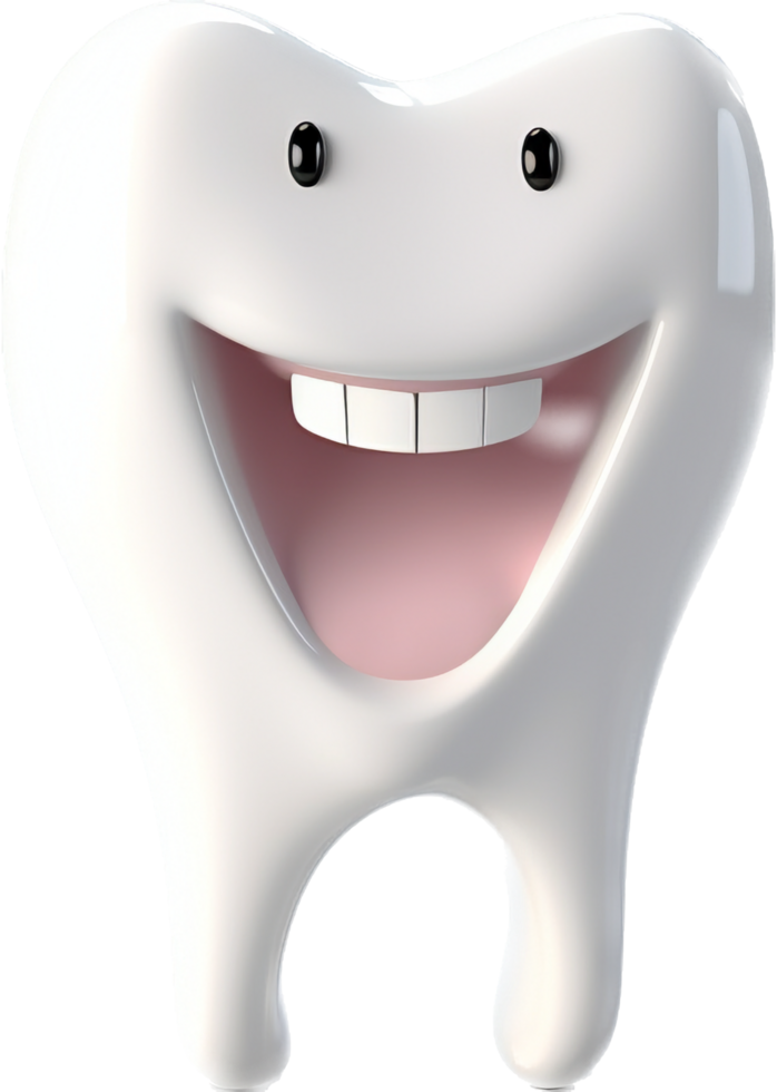 Tooth png with AI generated.