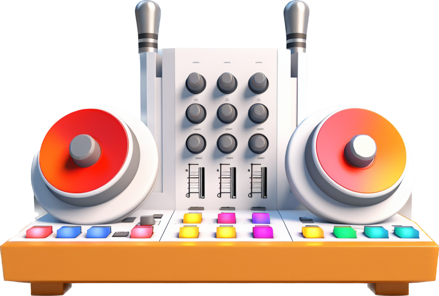Audio png with AI generated.