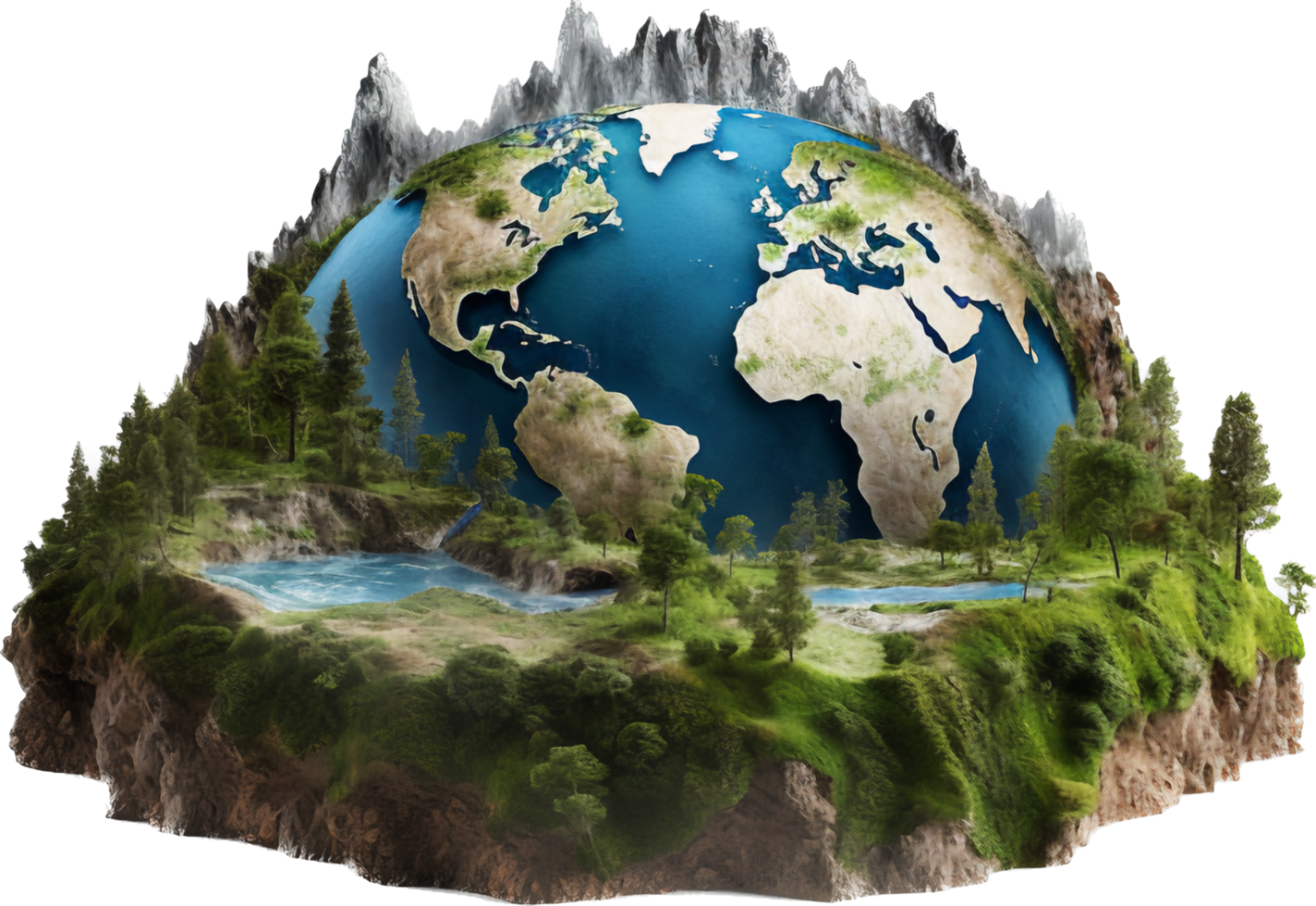 World with . png