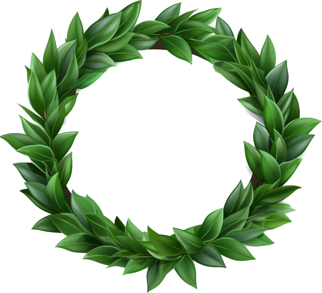 Laurel wreath with . png