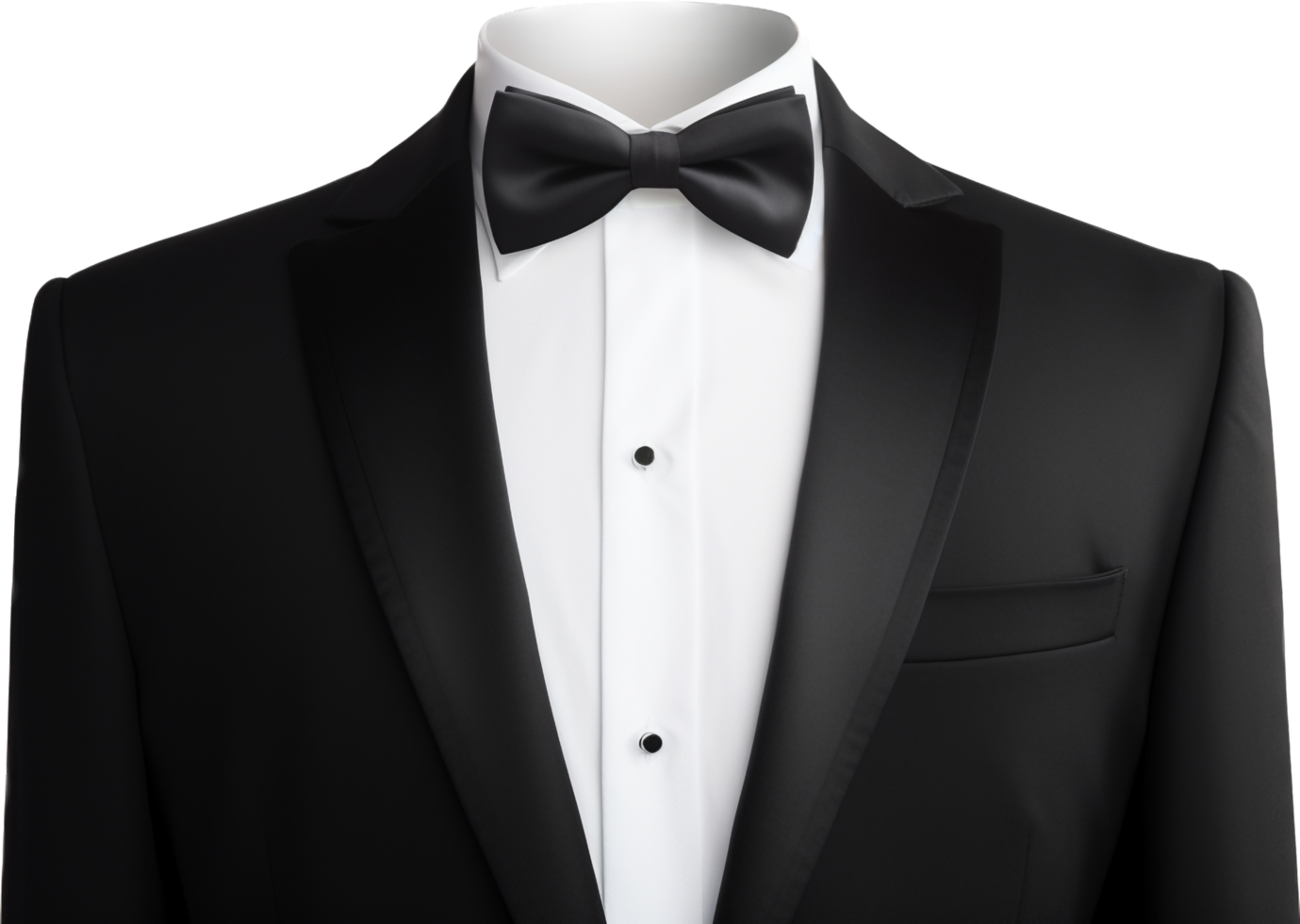 Tuxedo png with AI generated.