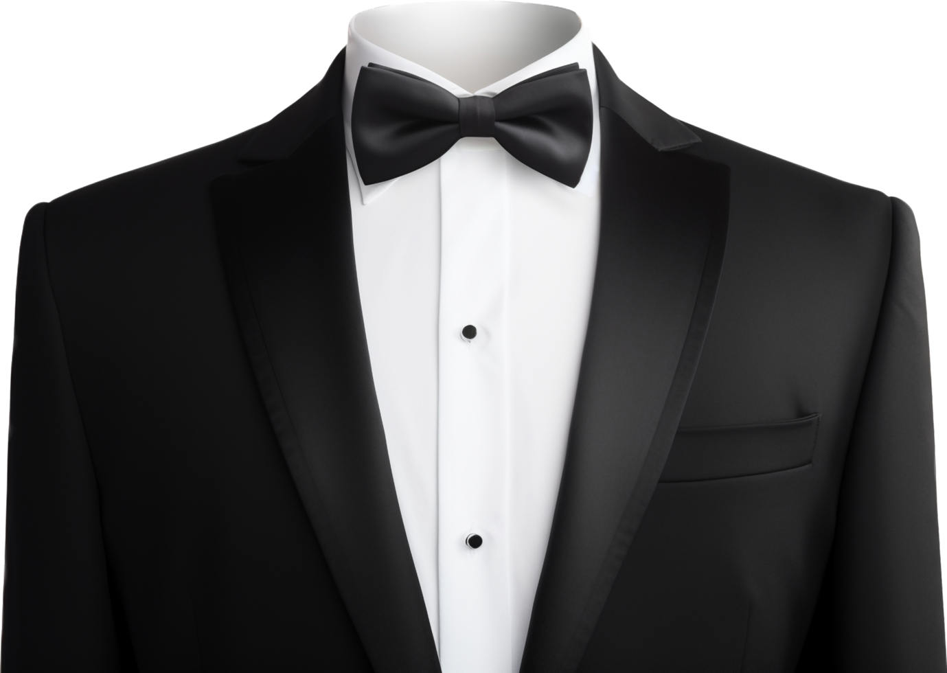 Tuxedo png with AI generated.