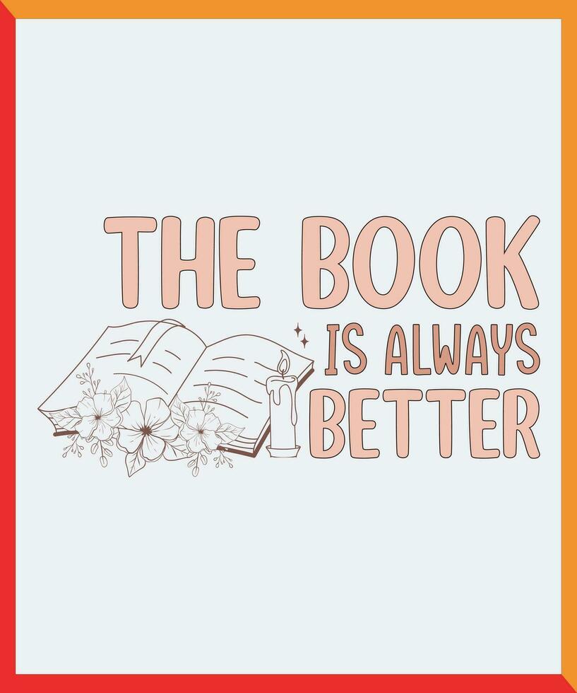 retro book vector design, tshirt, design