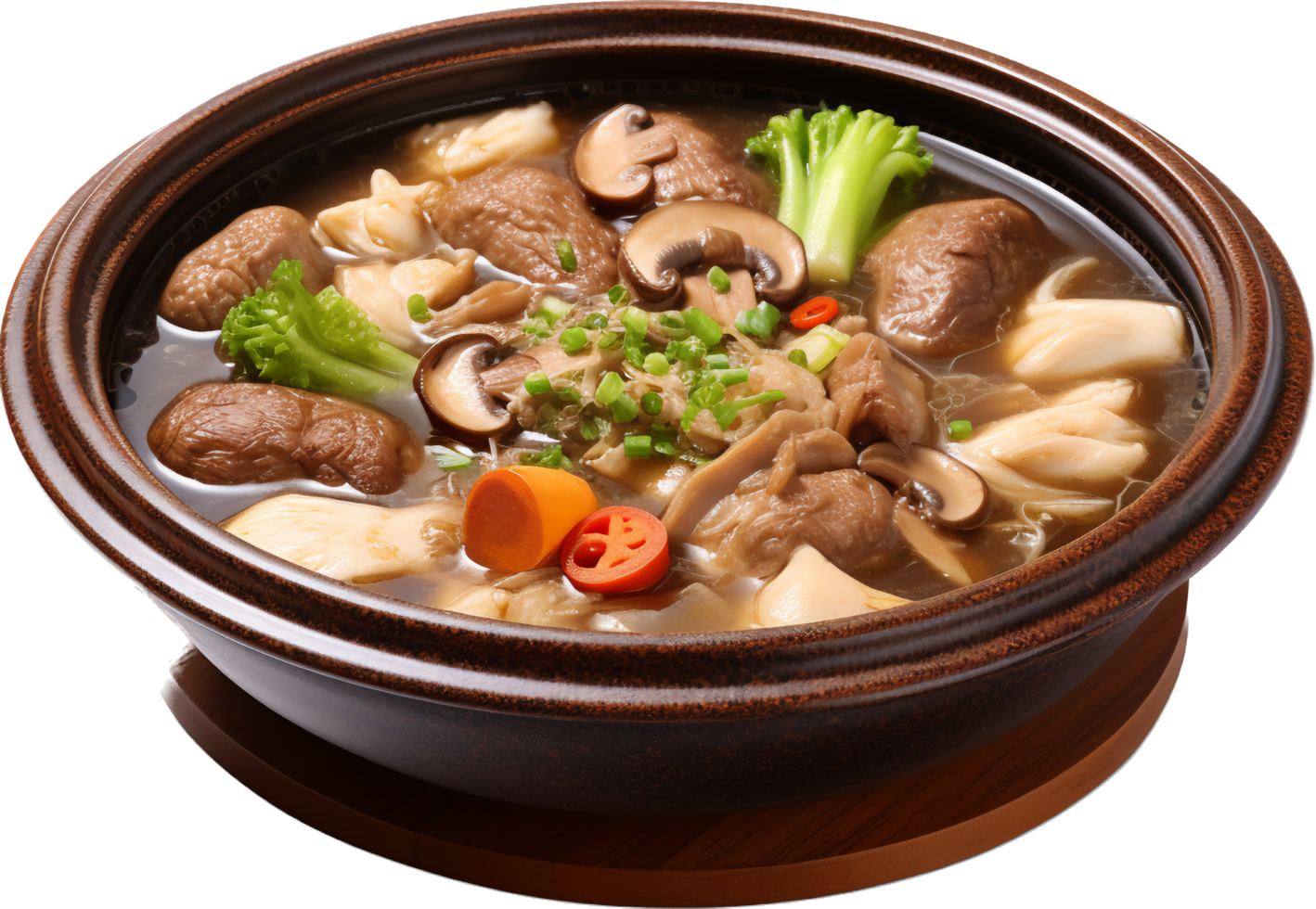 Nabe png with AI generated.