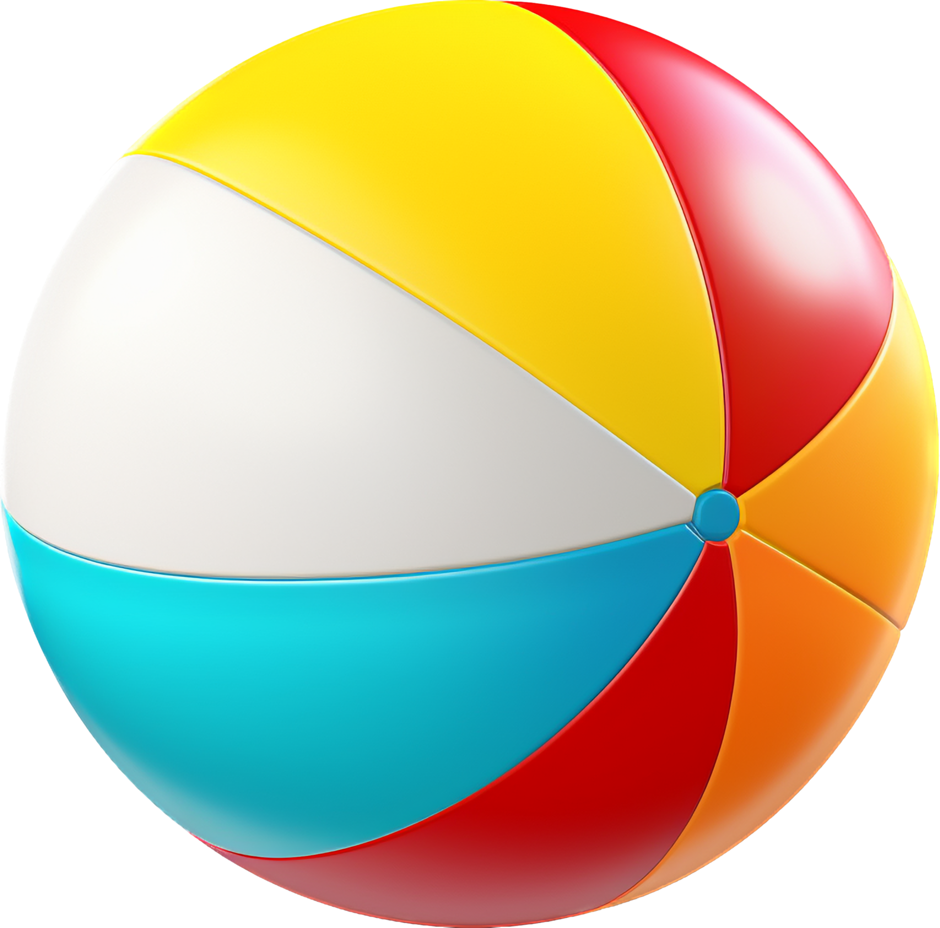 Beach ball png with AI generated. 26772944 PNG