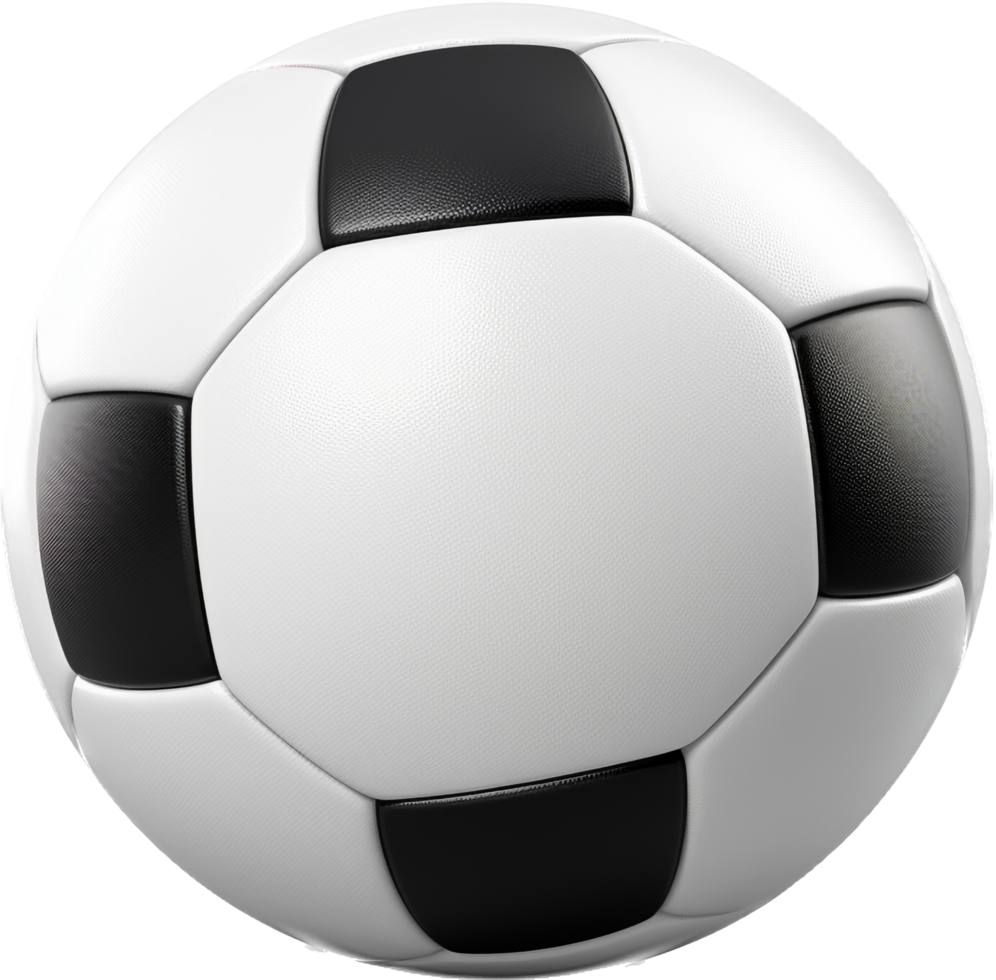 Soccer ball png with AI generated.