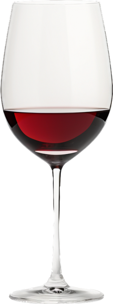 Wine glass png with AI generated.