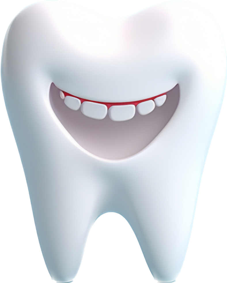 Tooth png with AI generated.