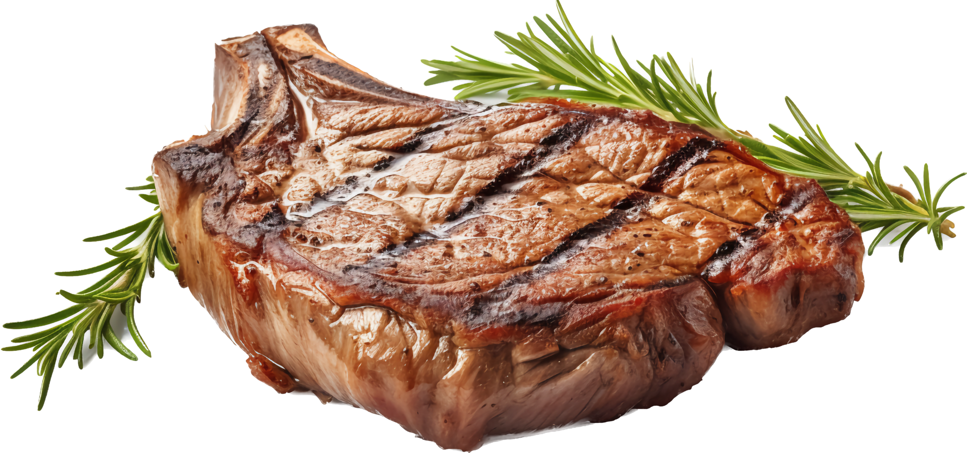 Florentiner Steak png mit ai generiert.