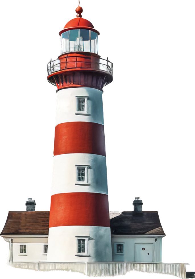 phare png avec ai généré.