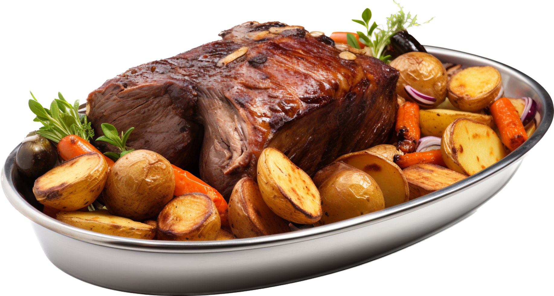 Sunday roast png with AI generated.