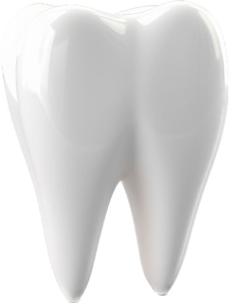 Tooth png with AI generated.