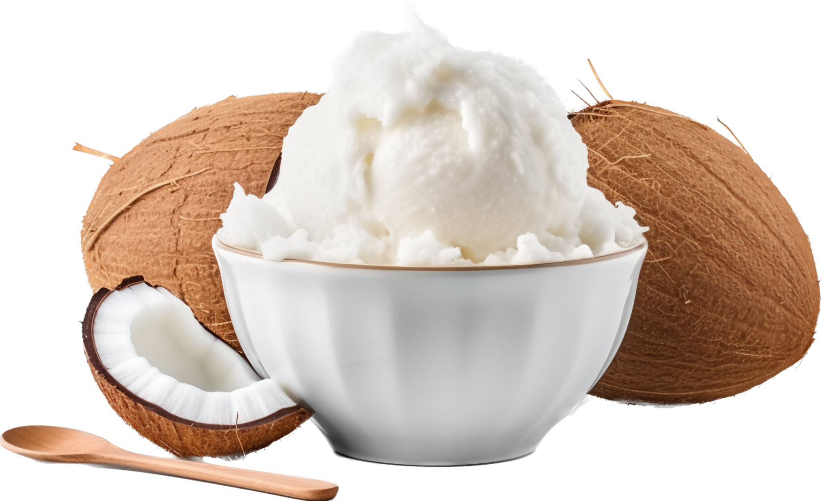 Coconut Ice Cream with . png