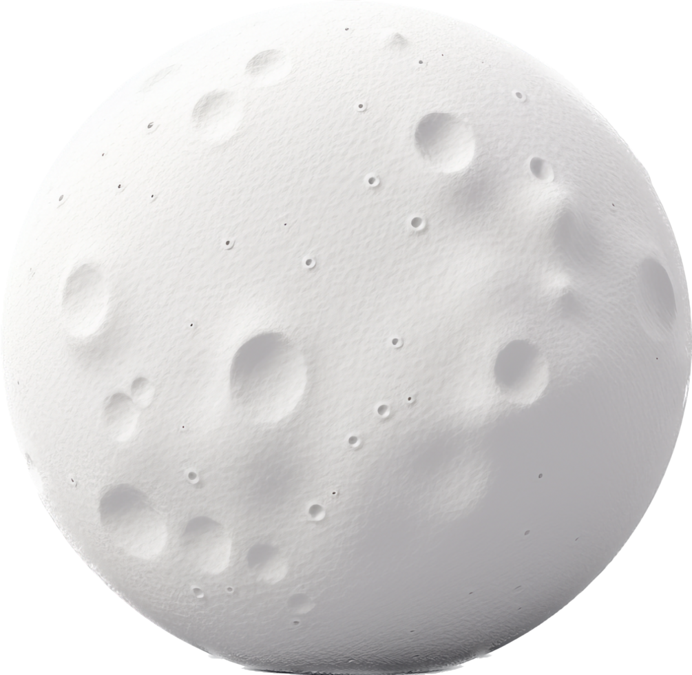 Mond png mit ai generiert.