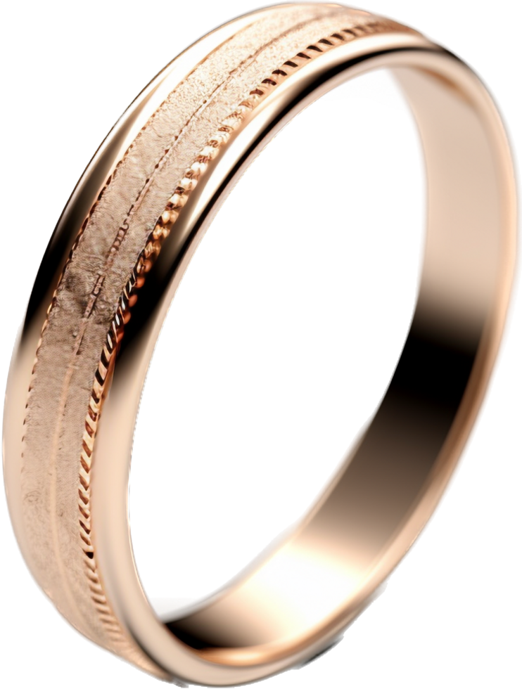 Hochzeit Ring png mit ai generiert.