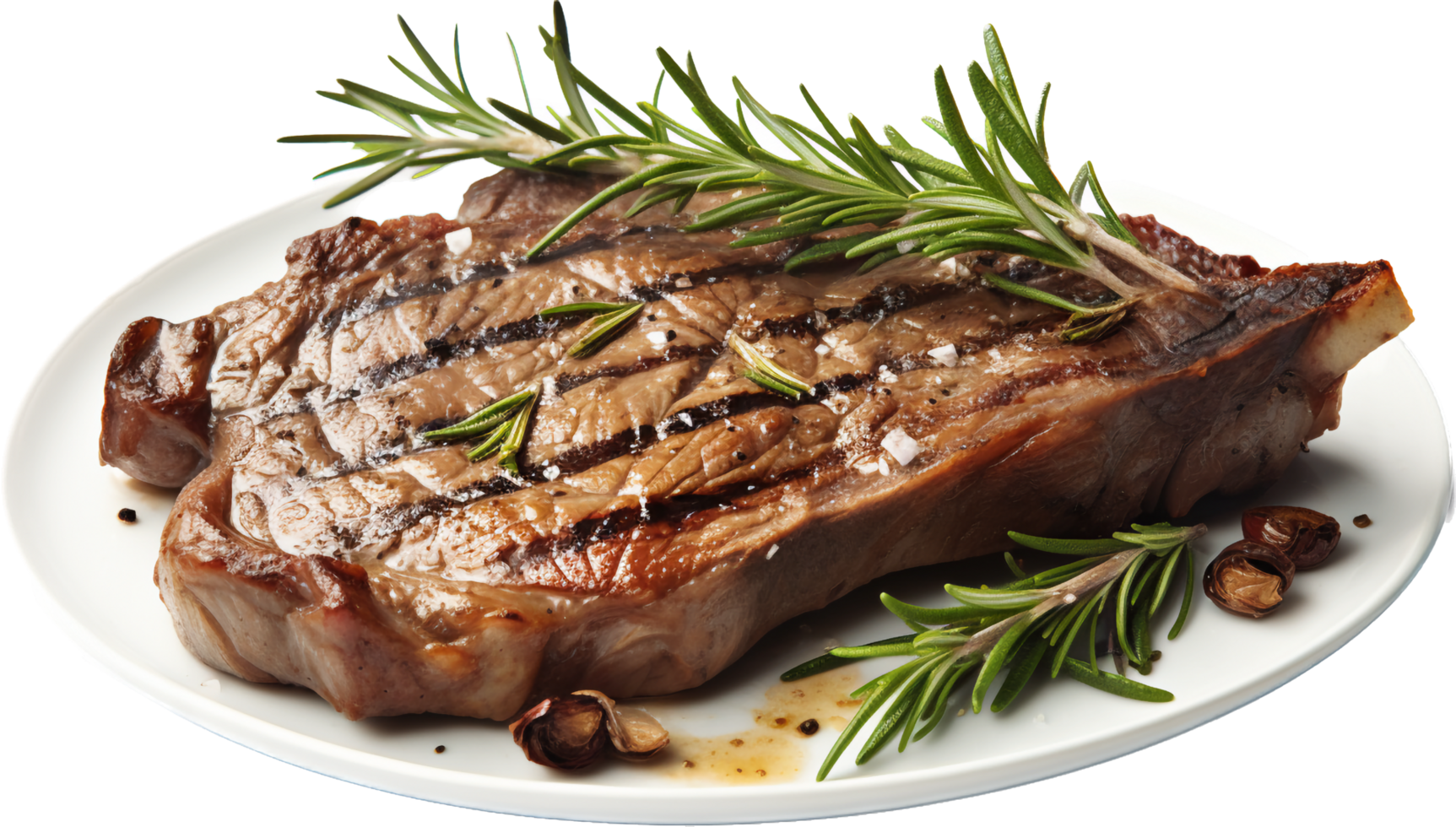 Florentiner Steak png mit ai generiert.