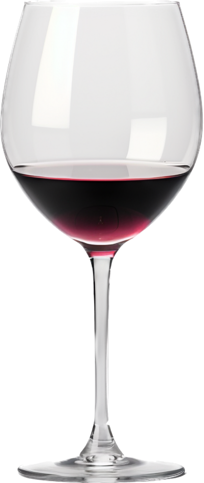 Wine glass png with AI generated.