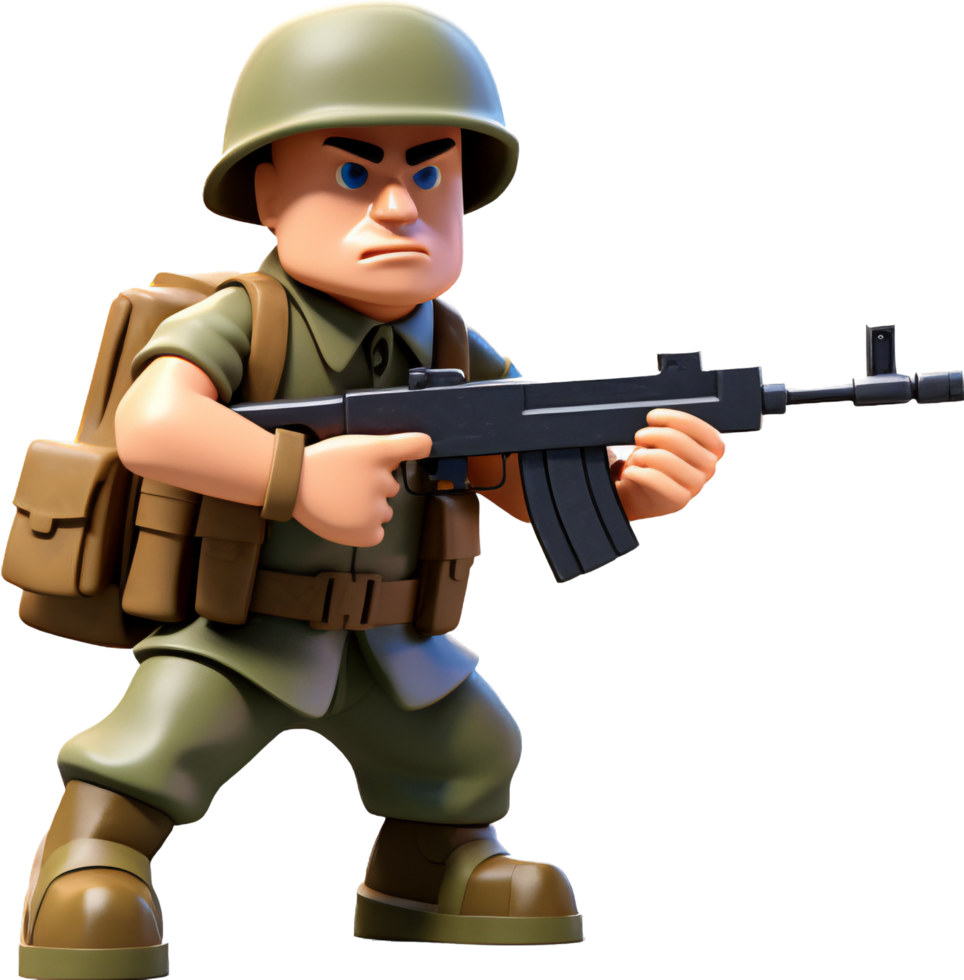 Soldier with . png