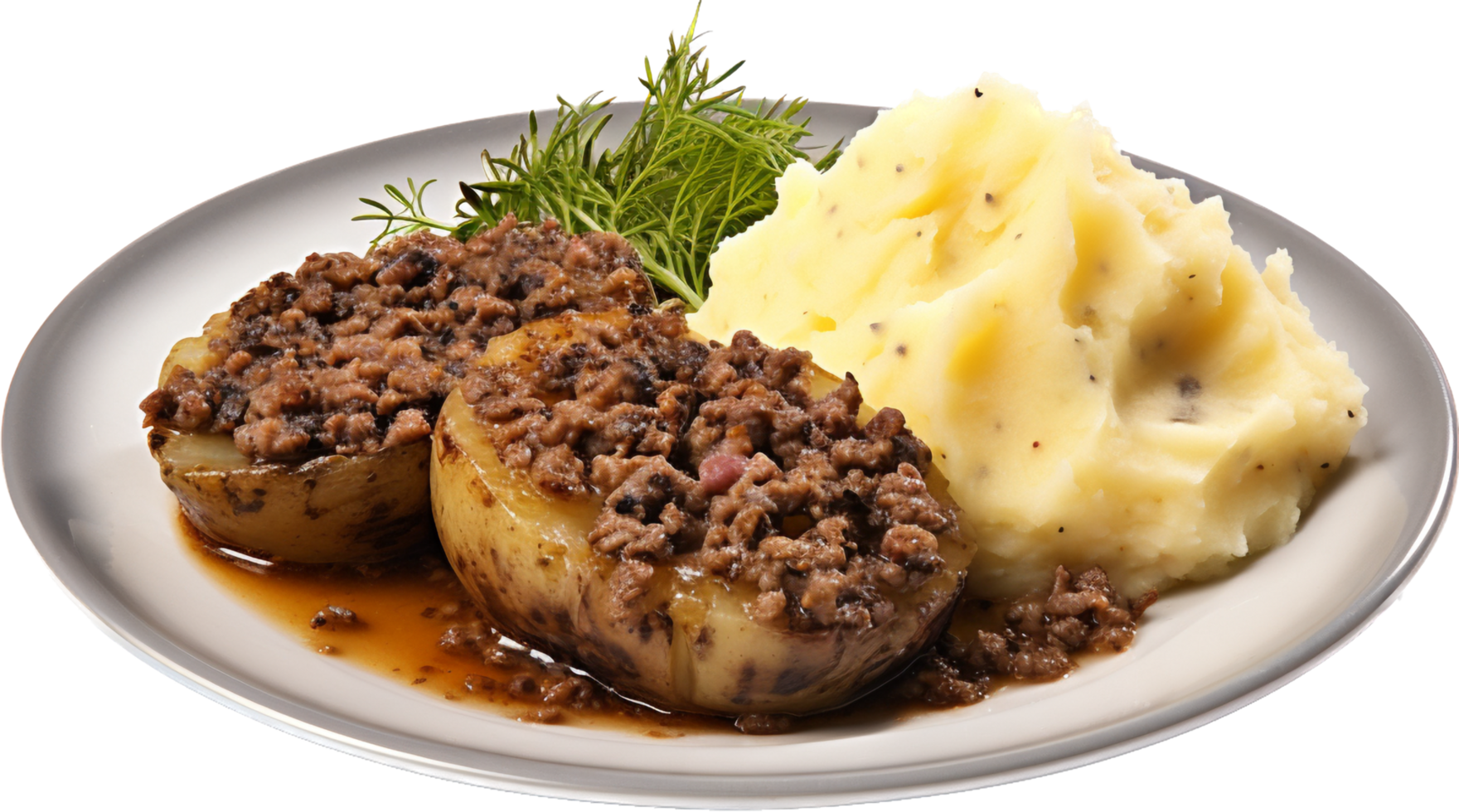 haggis neps e tortini png con ai generato.