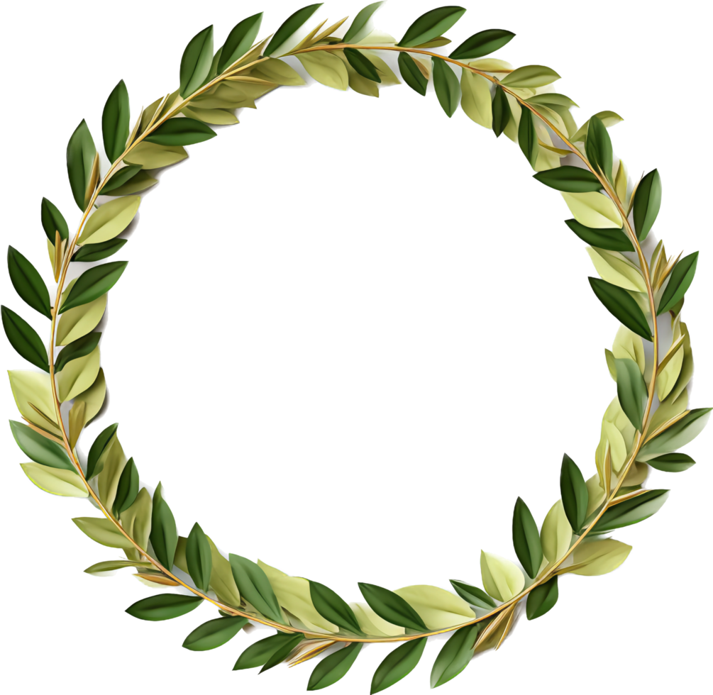 Laurel wreath with . png