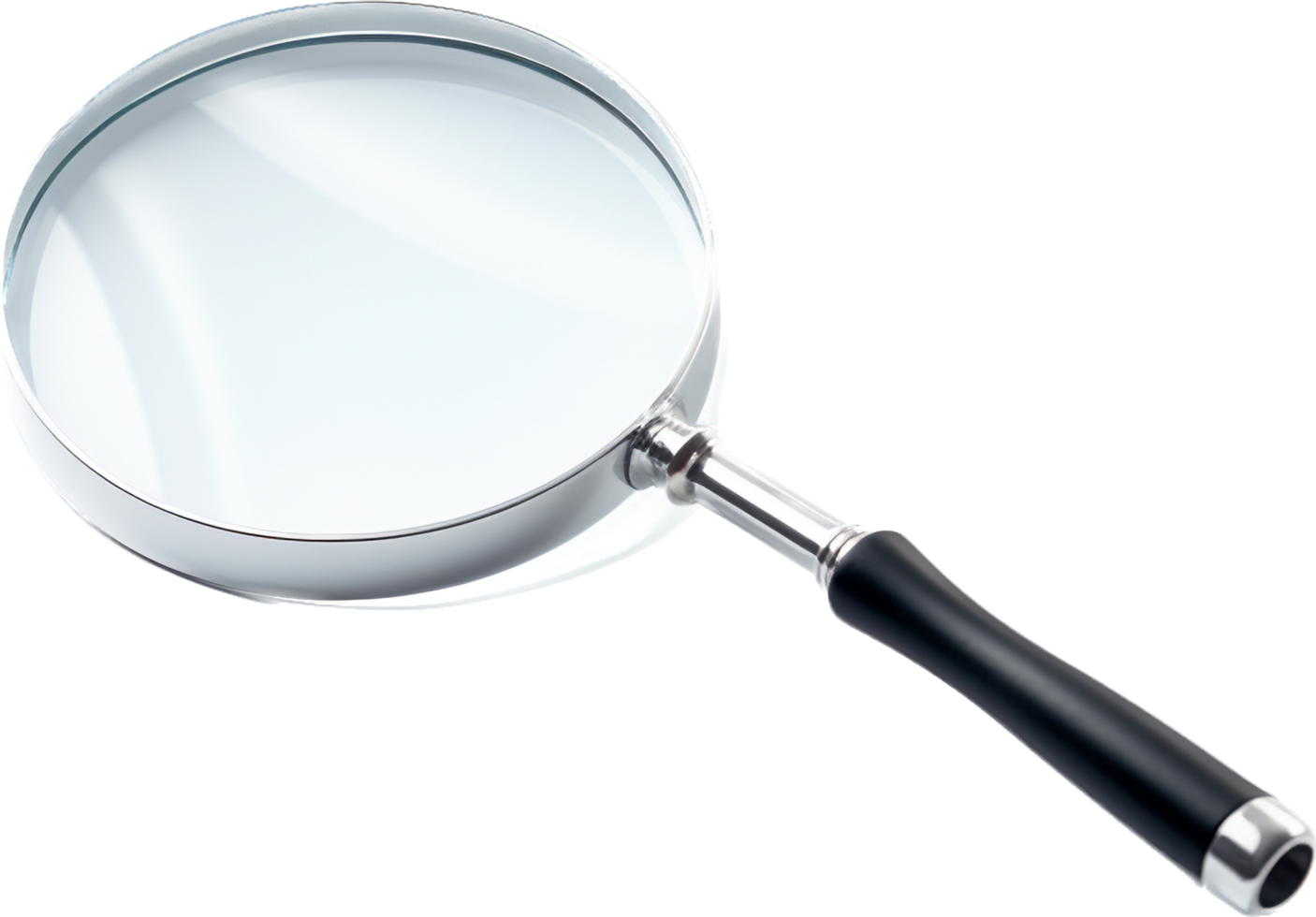 Magnifying glass with . png