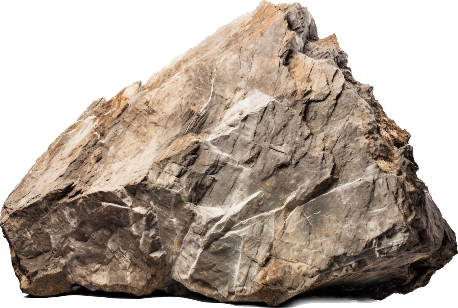 Obsidian rock with . png