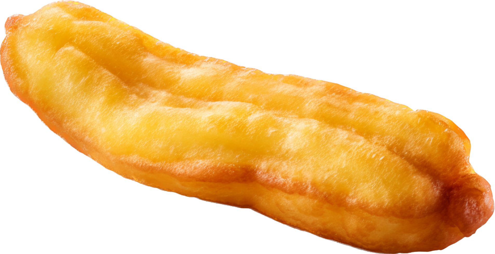 Fried Banana png with AI generated.