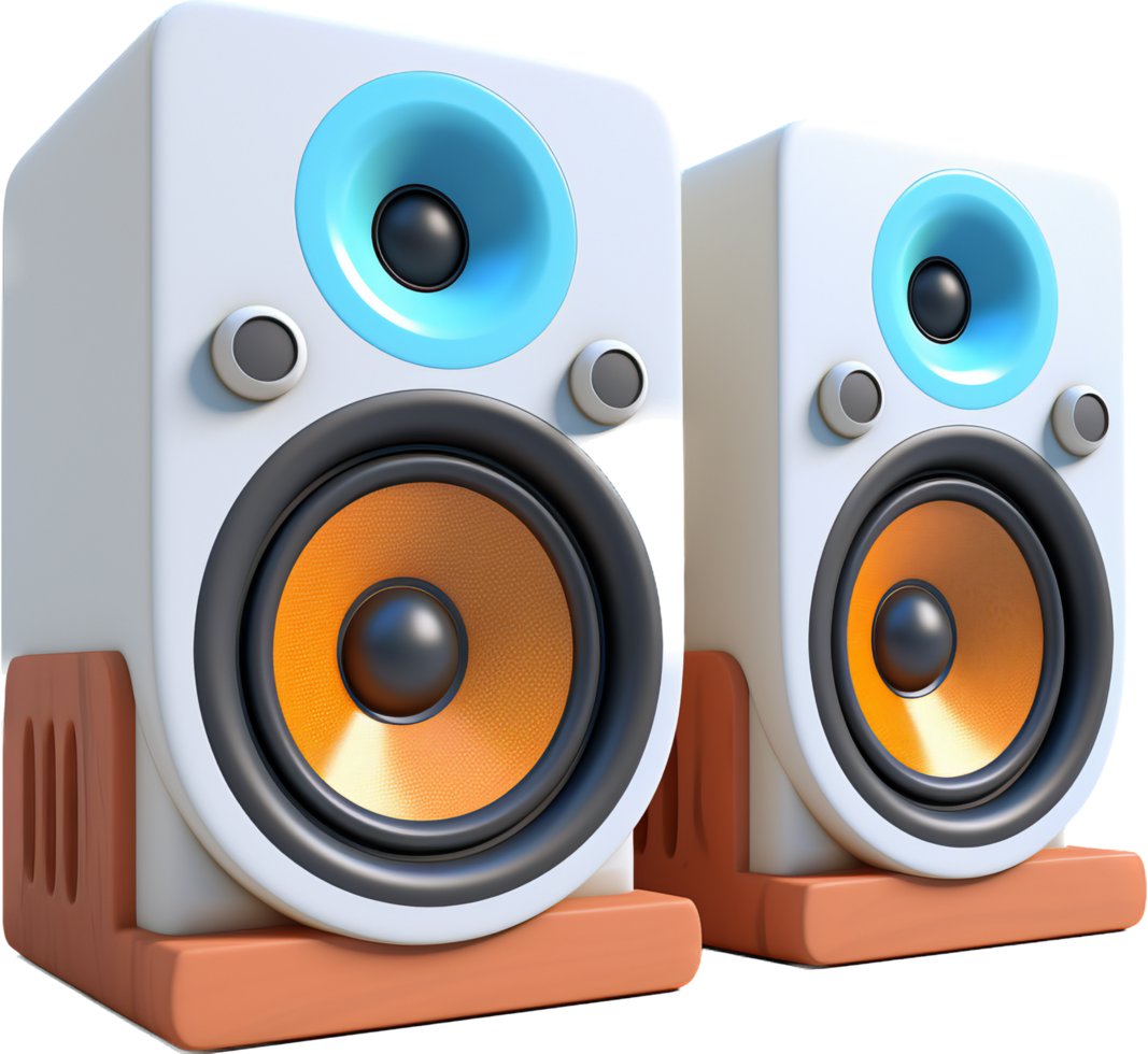 Audio png with AI generated.