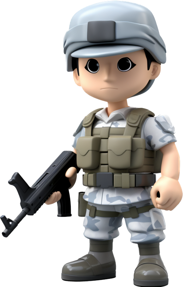 soldado png com ai gerado.