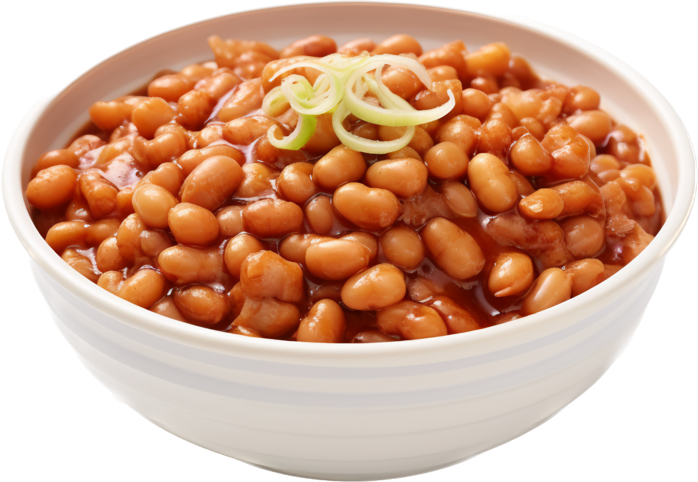 Natto png with AI generated.