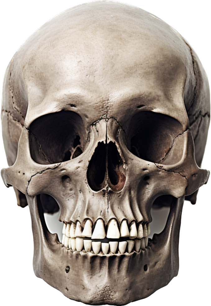Skull with . png