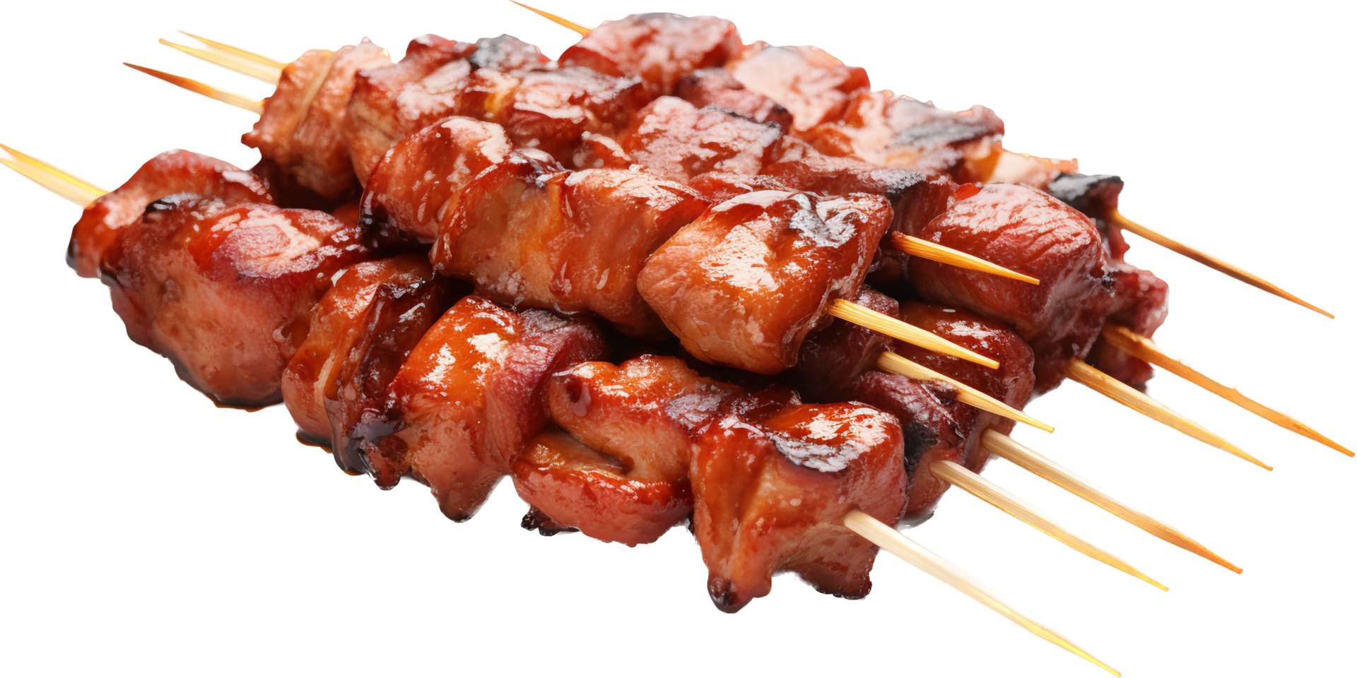 Yakitori png with AI generated.