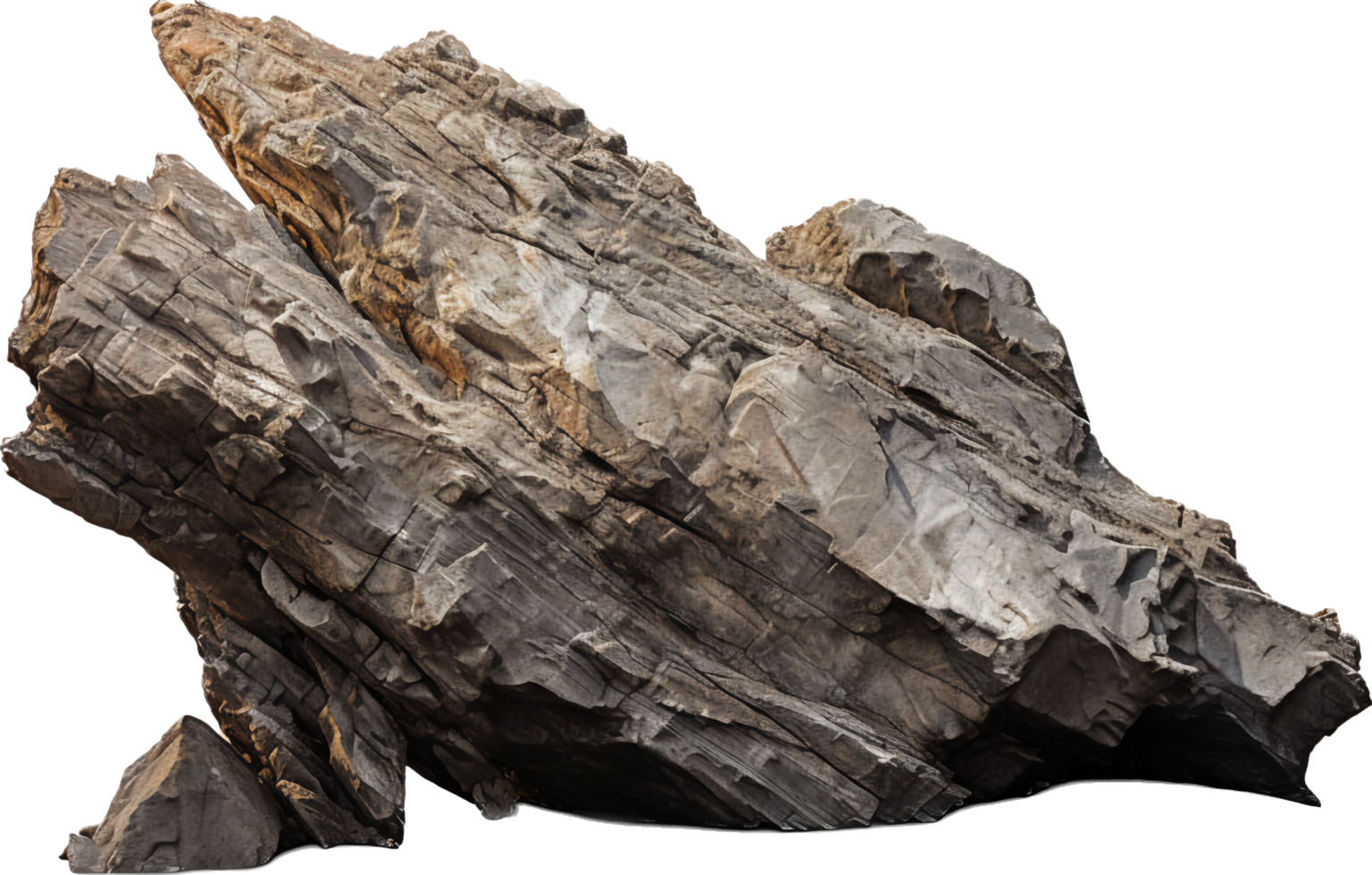 obsidiana rock png con ai generado.