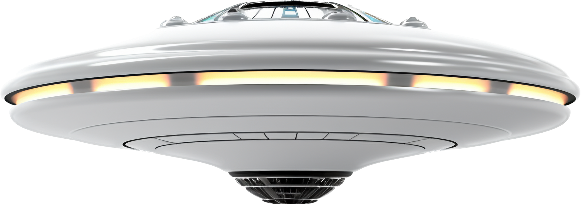 Ufo png with AI generated.