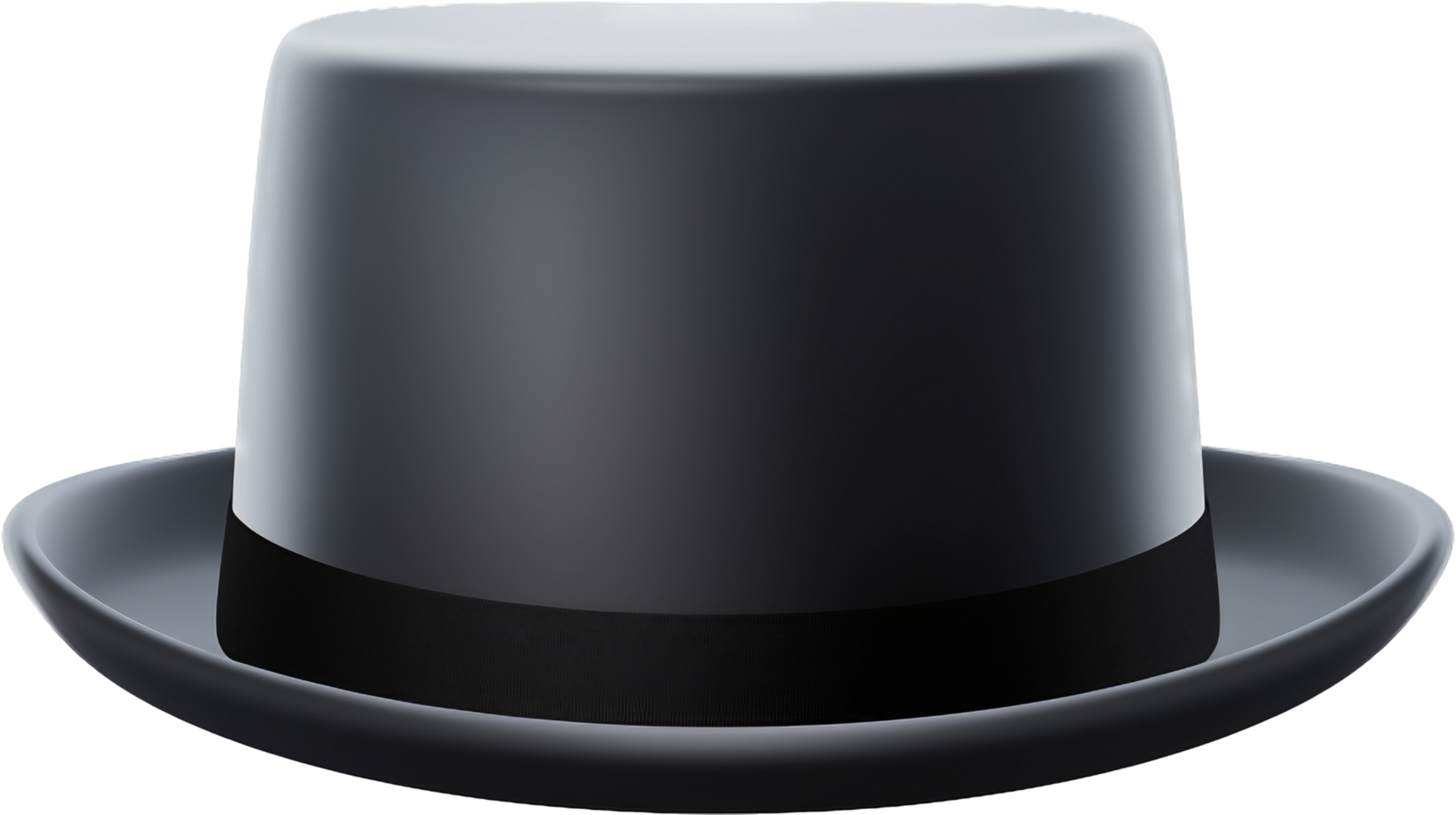 Top hat png with AI generated.