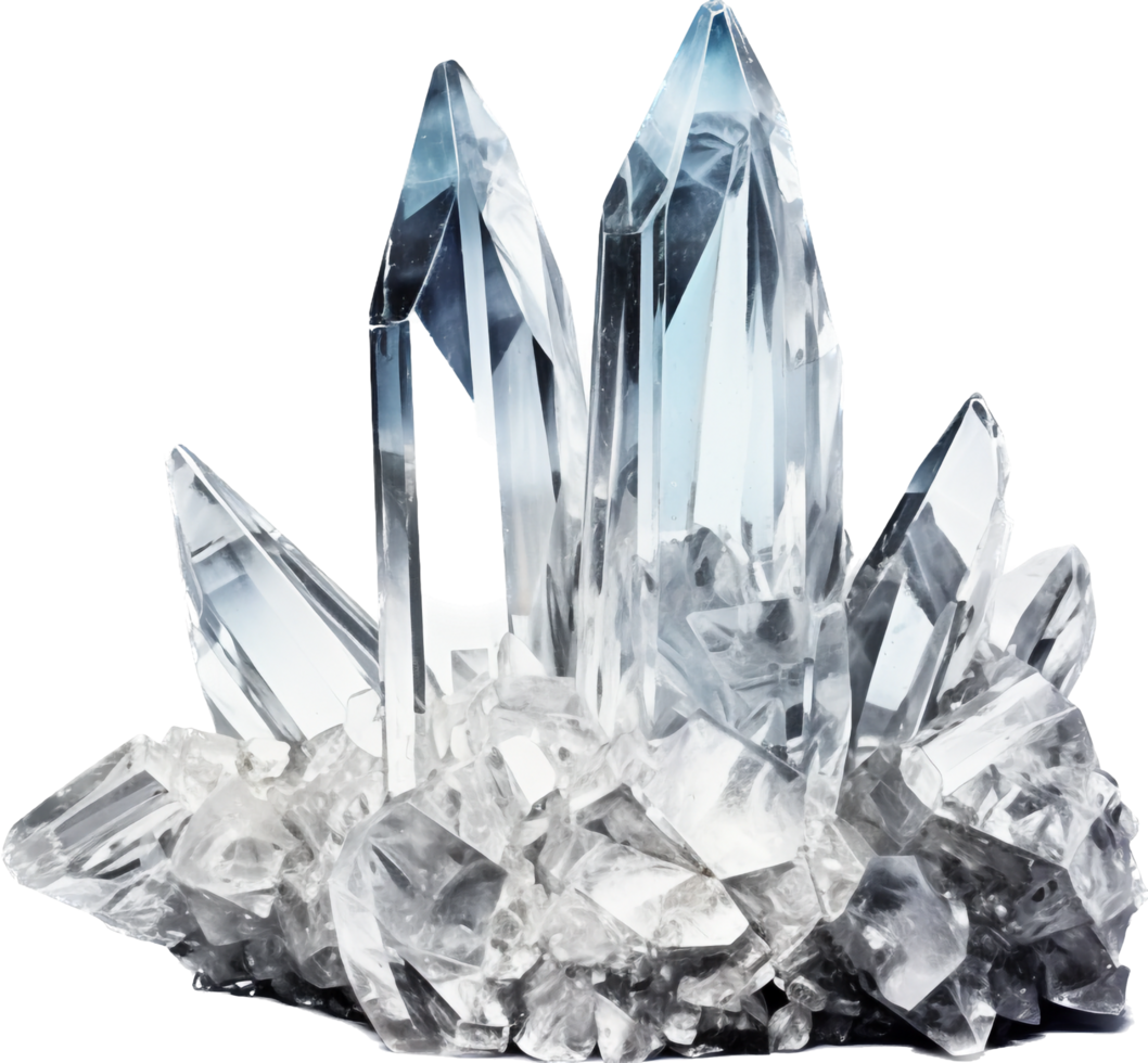 Crystal png with AI generated.