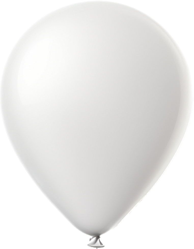 Balloon png with AI generated.