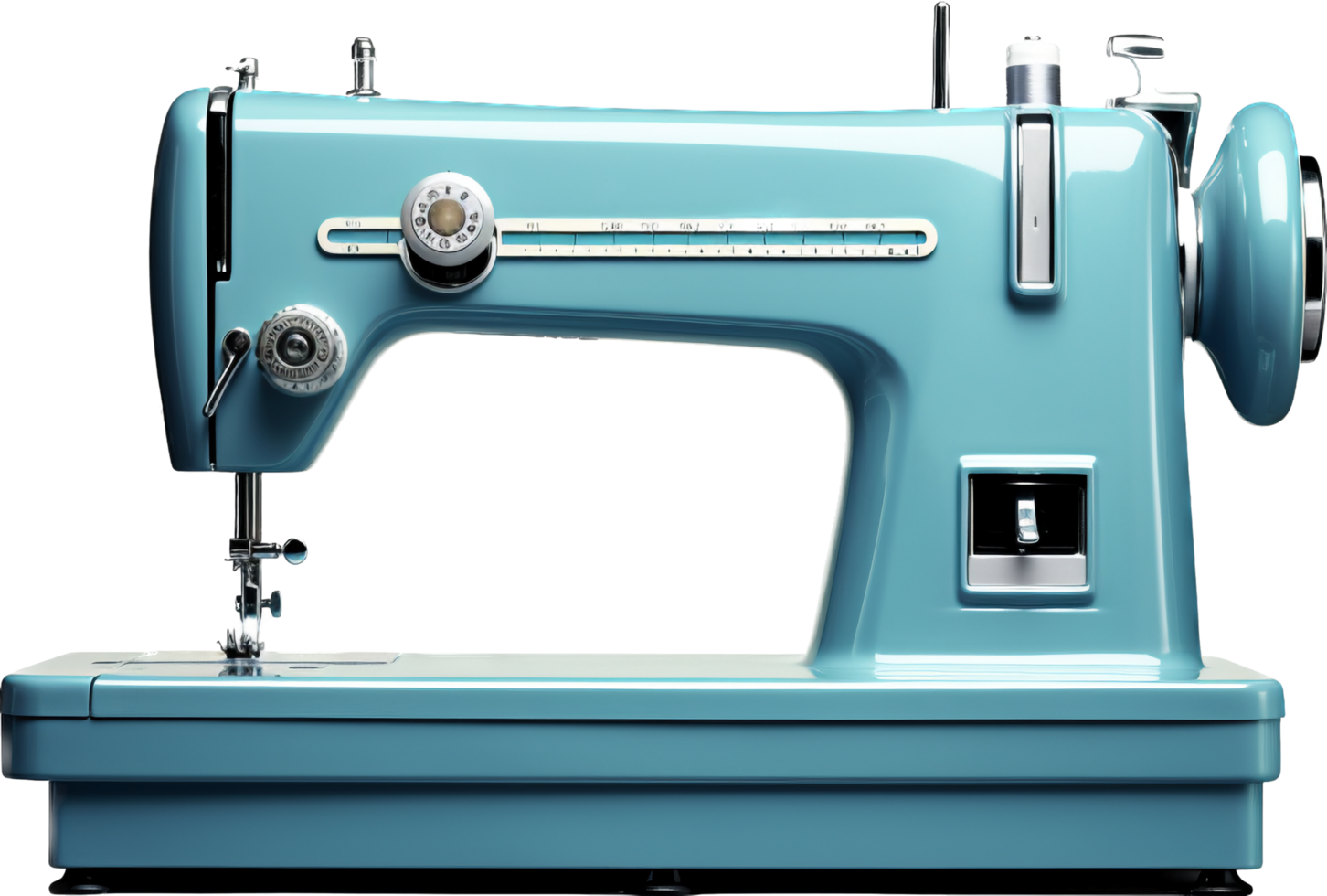 Sewing machine png with AI generated.