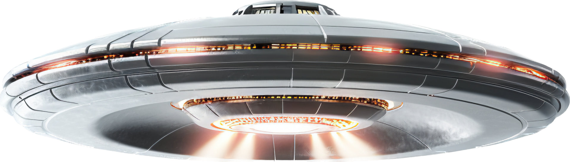 Ufo png with AI generated.