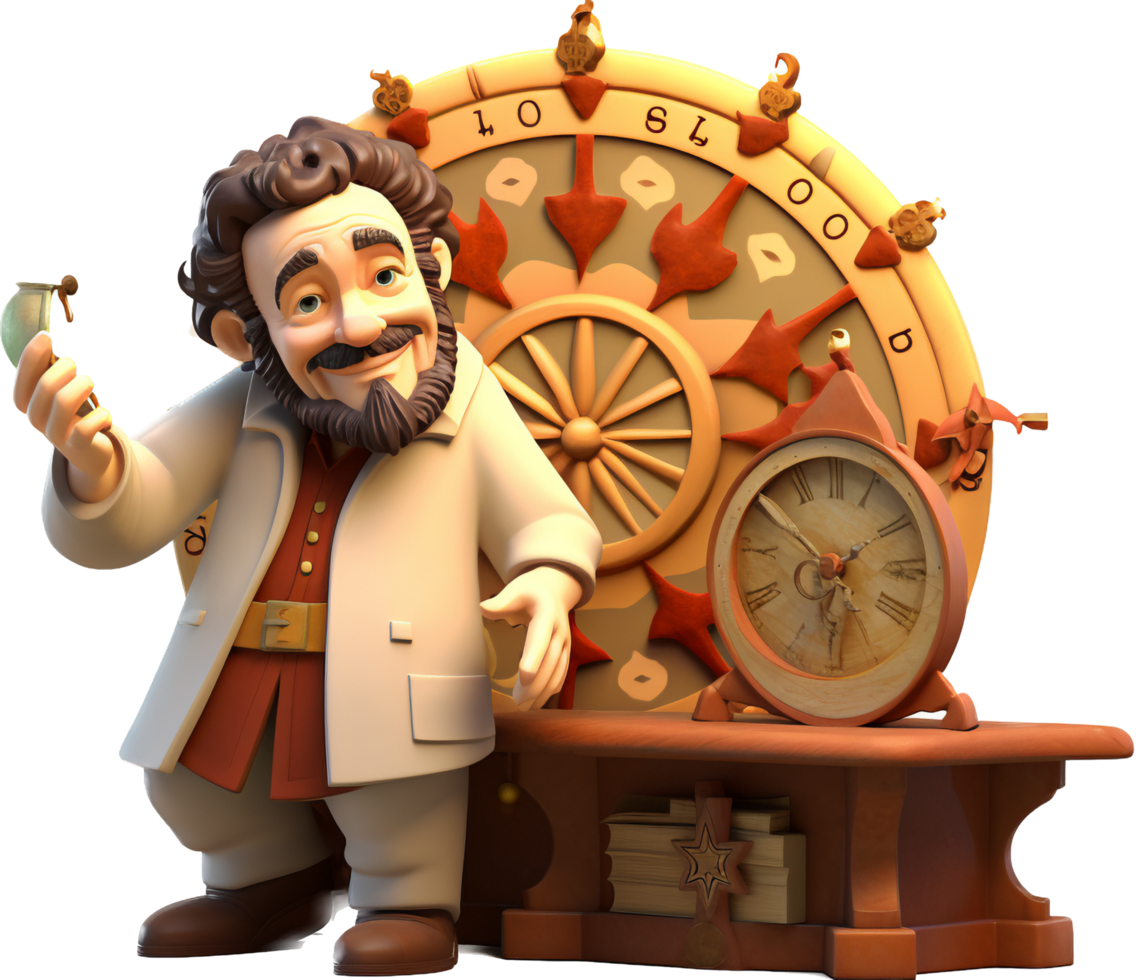 Astrologer png with AI generated.