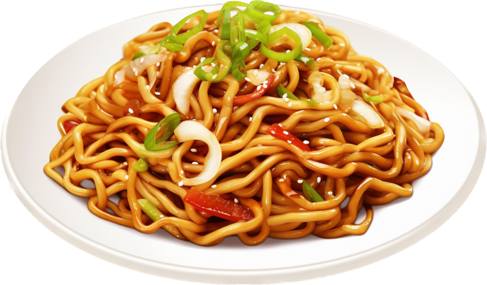 Cantonese Soy Sauce Pan Fried Noodles with . png