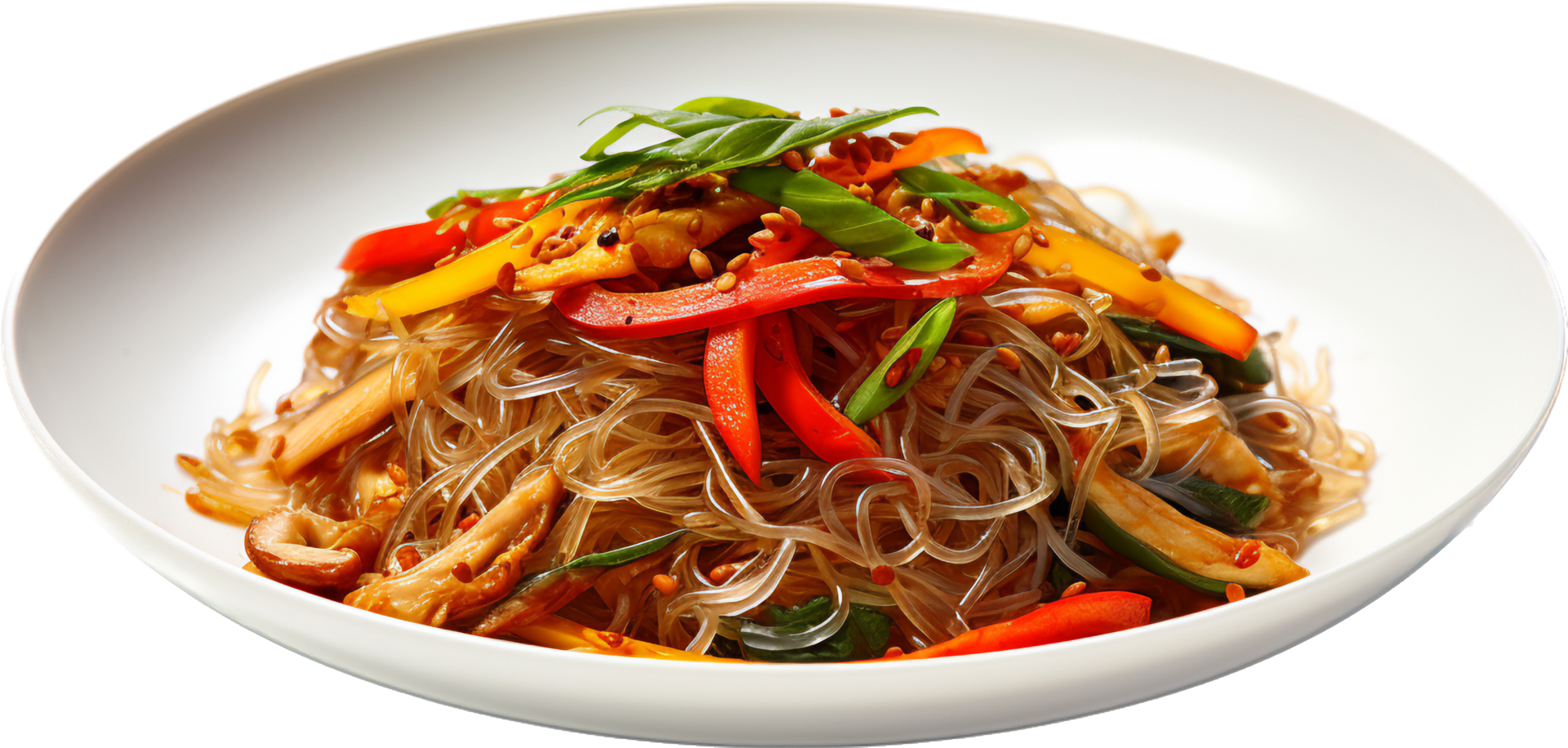 japchae png con ai generado.