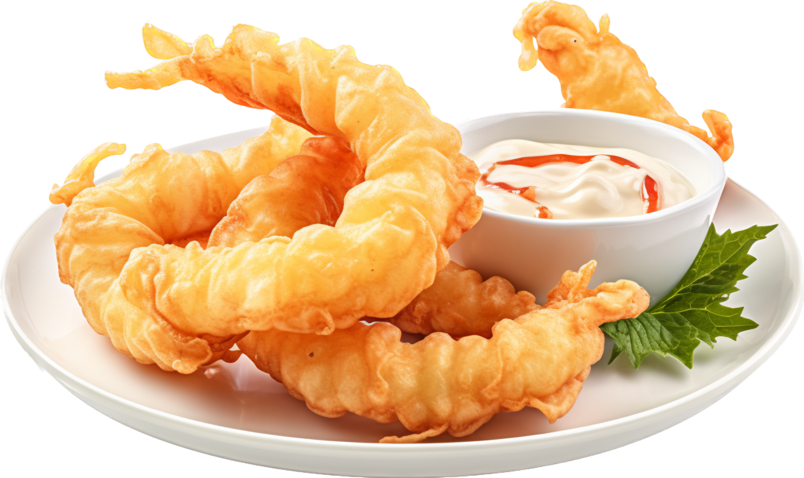 Tempura png with AI generated.